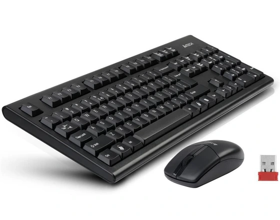 تصویر کیبورد و ماوس ای فورتک مدل 3100N ا A4Tech 3100N Keyboard And Mouse A4Tech 3100N Keyboard And Mouse