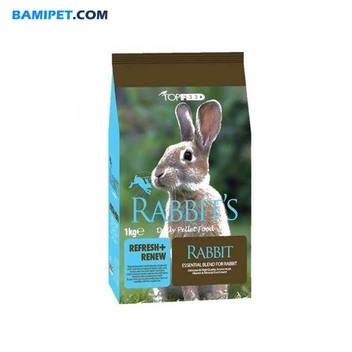 تصویر غذای خرگوش تاپ فید 1 کیلوگرم ا top feed rabbit food top feed rabbit food