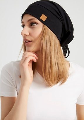 تصویر کلاه بافتی زنانه مدل 2022 برند Butikgiz رنگ مشکی کد ty88936870 