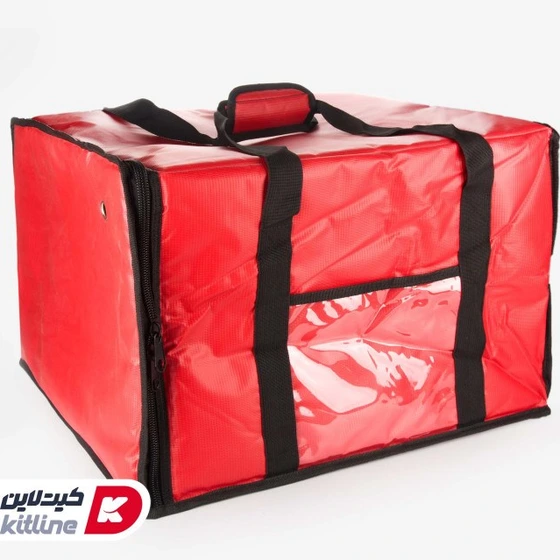 تصویر کیف حمل غذای ۴۷×۵۰ سانتی قرمز 