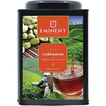 تصویر چای سیاه امیننت با طعم هل محصول سری‌لانکا - 250 گرم ا Eminent Tea Cardamom 250g Eminent Tea Cardamom 250g