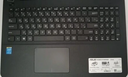 تصویر قاب اورجینال اطراف کیبرد و تاچ و کیبرد لپ تاپ ایسوس مدلASUS- X554L 