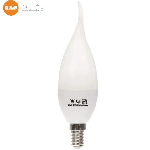 تصویر لامپ ال ای دی 7 وات آیلا مدل شمعی پایه E14 ا 7watt Ayla LED candle lamp, basic model E14 7watt Ayla LED candle lamp, basic model E14