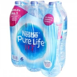 تصویر آب آشامیدنی Pure Life نستله - 1.5 لیتری ا Nestle Pure Life Drinking Water - 1.5 L Nestle Pure Life Drinking Water - 1.5 L