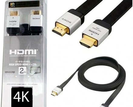 تصویر کابل HDMI(تخت)سونی SONY مدل3D 