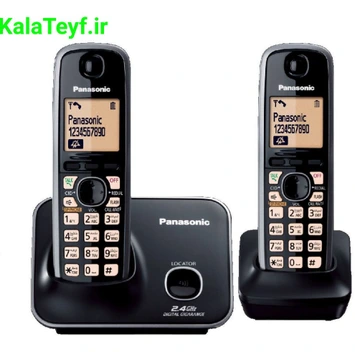 تصویر تلفن بی سیم پاناسونیک مدل KX-TG3712 ا Panasonic KX-TG3712 cordless phone Panasonic KX-TG3712 cordless phone