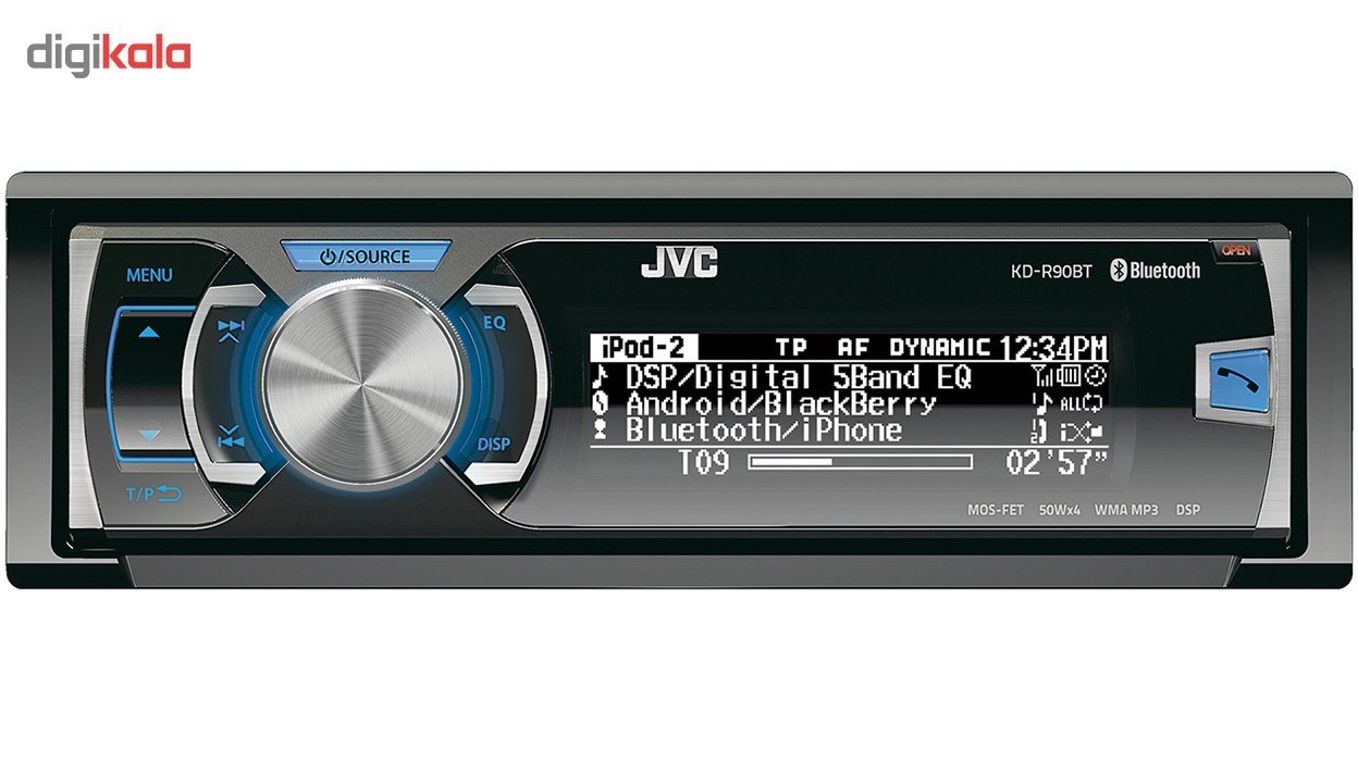 خرید و قیمت JVC KDR90BT Car Audio ترب