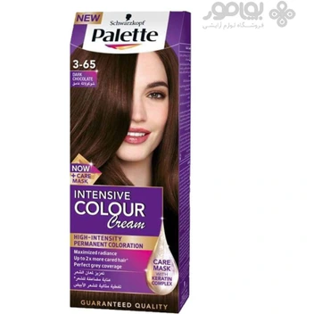 تصویر کیت رنگ موی پلت مدل اینتنسیو کالر شماره 65-3 رنگ شکلاتی تیره 