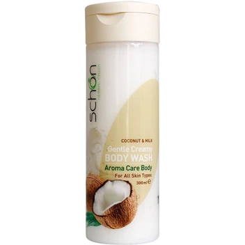 تصویر شامپو بدن کرمی شون با رایحه شیر و نارگیل ا Gentle Creamy, Coconut & Milk Body Wash Gentle Creamy, Coconut & Milk Body Wash