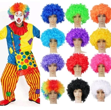 تصویر کلاه گیس (پوستیژ) برند clown wig 