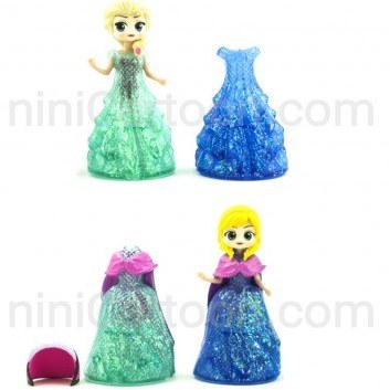 لیست قیمت فیگور 2 تایی آنا و السا با قابلیت تعویض لباس Elsa And