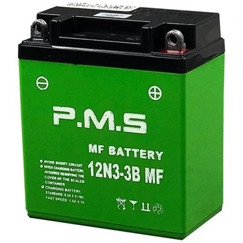 تصویر باتری ۳ آمپر pms مناسب هوندا هندلی (بدون استارت) 
