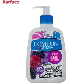 تصویر ژل شستشوی صورت کامان مخصوص پوست های خشک  ا Comeon Face Wash For Dry Skin 500ml Comeon Face Wash For Dry Skin 500ml