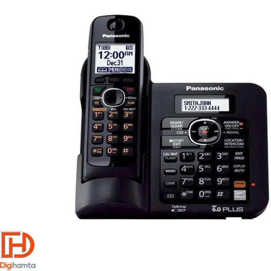 تصویر تلفن بی سیم پاناسونیک مدل KX-TG3821 ا Panasonic KX-TG3821 Cordless Telephone Panasonic KX-TG3821 Cordless Telephone