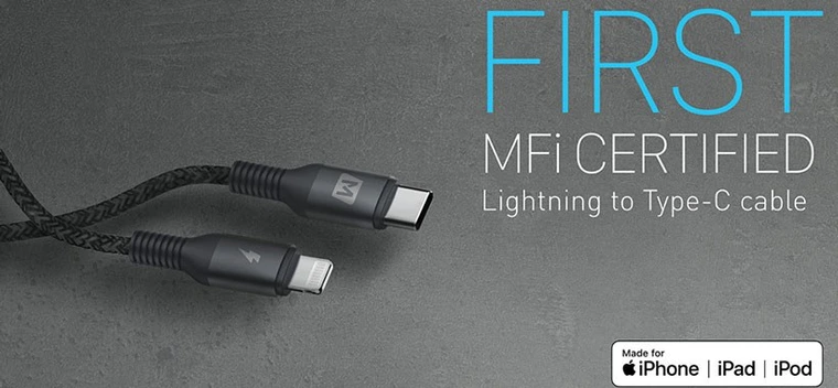 تصویر کابل لایتنینگ به تایپ سی مومکس Momax Elite Link DL50D Lightning to Type-C Cable 3m 