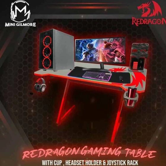 تصویر میز گیمینگ ردراگون Redragon Gaming Desk Pro GD100 