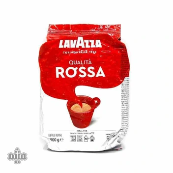 تصویر دانه قهوه لاوازا  کوالیتا روسا یک کیلویی Qualita Rossa ا lavazza Qualita Rossa beans coffee lavazza Qualita Rossa beans coffee