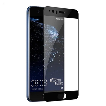 تصویر محافظ صفحه نمایش (گلس) تمام صفحه هوآوی P10 lite ا Huawei P10 lite Full Glass screensaver Black Huawei P10 lite Full Glass screensaver Black