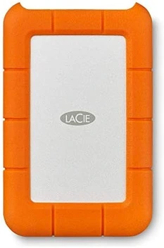 تصویر هارد اکسترنال مقاوم در برابر ضربه، ریزش و له شدن 2.5 اینچی قابل حمل Mini USB 3.0 LaCie 1 TB برای PC و Mac (LAC301558) 