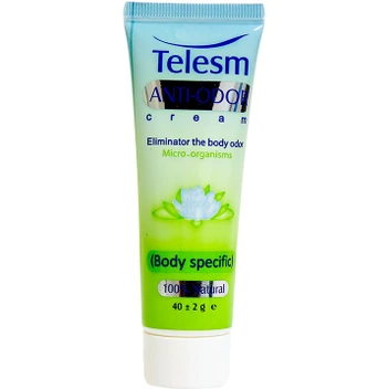 تصویر کرم رفع بوی بد بدن حجم 40 میل طلسم ا Telesm Body Antiodor Cream 40 ml Telesm Body Antiodor Cream 40 ml
