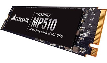 تصویر CORSAIR FORCE Series MP510 240 GB NVMe PCIe Gen3 x4 ... ا Corsair CSSD-F240GBMP510 Force Series MP510 240GB NVMe PCIe Gen3 x4 M.2 SSD Corsair CSSD-F240GBMP510 Force Series MP510 240GB NVMe PCIe Gen3 x4 M.2 SSD