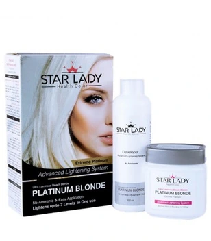 تصویر پلاتينيوم بلوندر استار لیدی حجم 270 میل ا Star Lady Platinum Blondo 270ml Star Lady Platinum Blondo 270ml