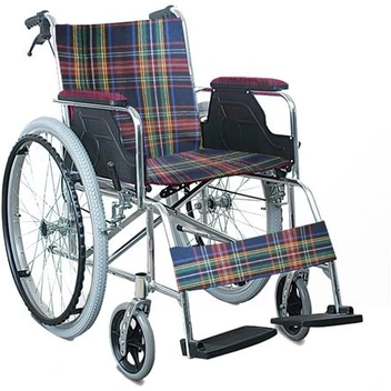 تصویر ویلچر آلومینیومی تاشو آزمد مدل869LP ا ویلچر و عصا آزمد  Aluminum Fold-able Wheelchair AZ 869LP ویلچر و عصا آزمد  Aluminum Fold-able Wheelchair AZ 869LP