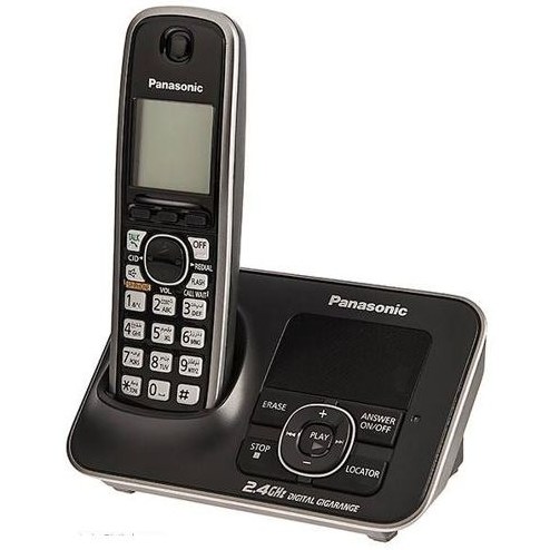 تصویر تلفن بی سیم پاناسونیک مدل KX-TG3721 ا Panasonic KX-TG3721 Wireless Phone Panasonic KX-TG3721 Wireless Phone