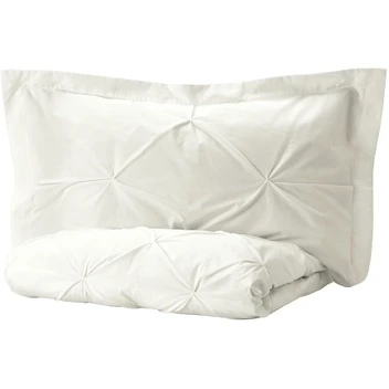 تصویر سرویس کاور روتختی دو نفره IKEA |مدل TRUBBTÅG | سفید- زمان تحویل 2 تا 3 هفته کاری ا TRUBBTÅG Duvet cover and 2 pillowcases, white TRUBBTÅG Duvet cover and 2 pillowcases, white