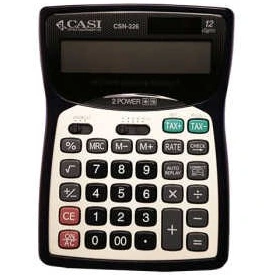 تصویر ماشین حساب کاسی مدل سی اس ان ۳۲۶ ا CASI CSN-326 Calculator CASI CSN-326 Calculator