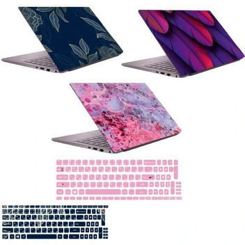 تصویر لیبل کیبورد و برچسب پشت لپ تاپ چرمی طرح Fantasy 2 ا Label Laptop And keyboard Model Fantasy 2 Label Laptop And keyboard Model Fantasy 2