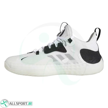 تصویر کفش بسکتبال آدیداس طرح اصلی  Adidas HardenVol 5 White Black 