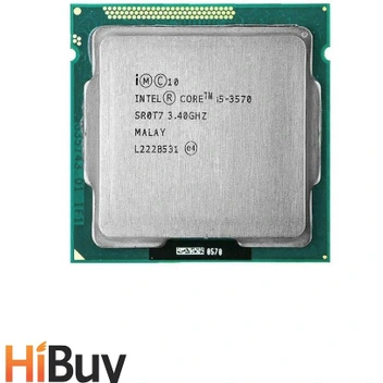 تصویر پردازنده اینتل Ivy Bridge مدل i5-3570 فرکانس 3.4 گیگاهرتز بدون جعبه ا Intel Core i5-3570 3.4GHz LGA 1155 Ivy Bridge CPU Intel Core i5-3570 3.4GHz LGA 1155 Ivy Bridge CPU