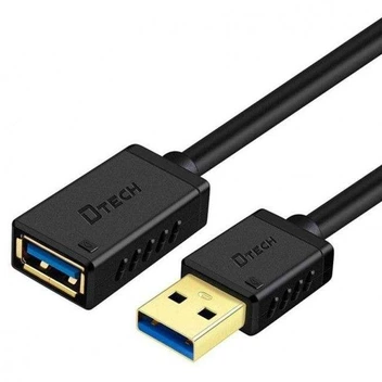 تصویر کابل افزایش طول USB 3.0 دیتک مدل DT-CU0302 طول 2 متر 