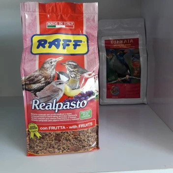 تصویر غذای مرغ مینا و پرندگان حشره خوار ا RAFF Realpasto RAFF Realpasto