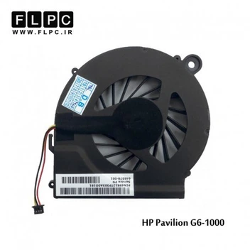 تصویر فن لپ تاپ اچ پی HP Pavilion G6-1000 Laptop CPU Fan سه سیم 