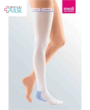 تصویر جوراب آمبولی ترومبو(ضد لخته) بالا زانو مدی مدل Medi Thrombus Embolism Socks Model AG 
