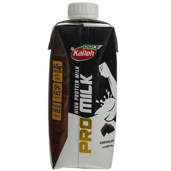 تصویر شیر پروتئینه شکلاتی 330 میلی لیتری پاکتی کاله ا پینکت پینکت