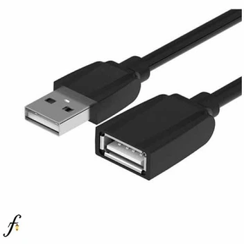 تصویر کابل افزایش طول USB یک و نیم متری دی نت 
