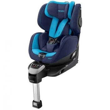 تصویر صندلی ماشین با چرخش 360 درجه رنگ سرمه ای آبی مدل Zero.1 برند ریکارو Recaro 