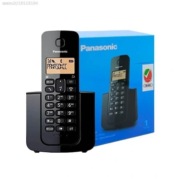 تصویر تلفن بی‌سیم پاناسونیک مدل KX-TGB110 |مشکی ا Panasonic KX-TGB110 Wireless Phone Panasonic KX-TGB110 Wireless Phone