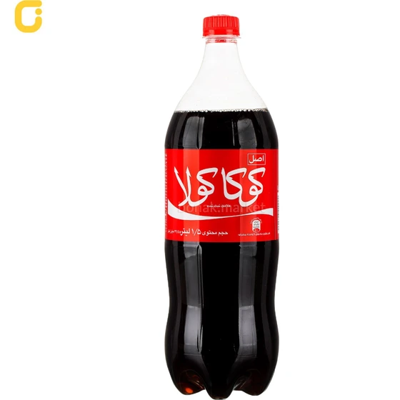 تصویر نوشابه با طعم کولا کوکاکولا - 1/5 لیتری بسته 6 عددی ا Coca Cola Soft Drink - 1.5 L Coca Cola Soft Drink - 1.5 L