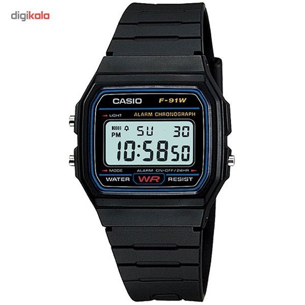 تصویر ساعت مچی ورزشی مردانه Casio مدل F91W-1 ا Casio #F91W-1 Men's Special Package Deal (3 Classic Chronograph Alarm Watches) Casio #F91W-1 Men's Special Package Deal (3 Classic Chronograph Alarm Watches)