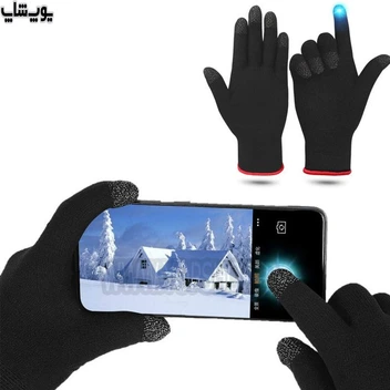 تصویر دستکش ضد عرق نانو مناسب برای بازی های موبایل و تبلت 