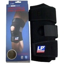تصویر ساپورت زانو کشکک باز مدل 758 ال پی ا LP open patella knee support  LP open patella knee support 