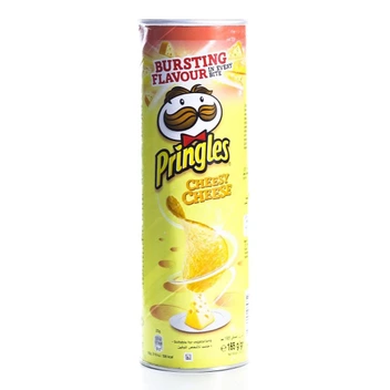 تصویر چیپس پرینگلز PRINGLES با طعم پنیر ترکیه 165 گرم ا Pringles chips with Turkish cheese flavor 165 grams Pringles chips with Turkish cheese flavor 165 grams