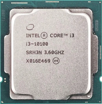 تصویر CPU Core i3-10100 Comet Lake Tray 