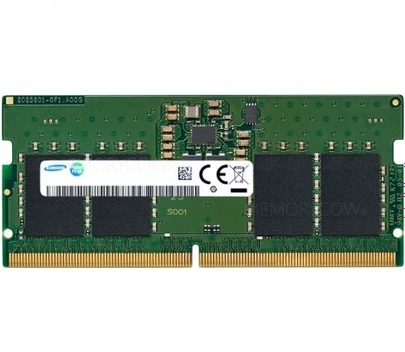 تصویر رم لپ تاپ سامسونگ DDR5 4800MHz PC5-38400 SO-DIMM حافظه 8 گیگابایت و فرکانس 4800 مگاهرتز ا DDR5 8GB 4800MHz PC5-38400 SO-DIMM Laptop Memory DDR5 8GB 4800MHz PC5-38400 SO-DIMM Laptop Memory