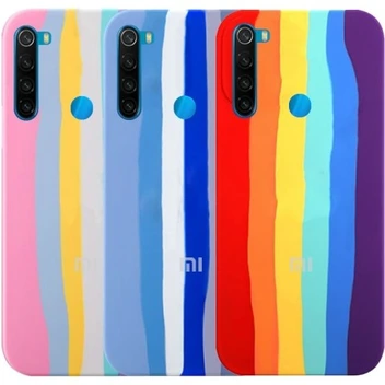 تصویر قاب سیلیکونی گوشی شیائومی Xiaomi Redmi Note 8 مدل رنگین کمانی (ویتنامی اصل) 