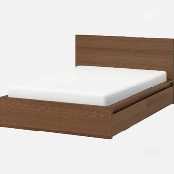 تصویر تخت خواب دو نفره مدل ایکیا 160 سانت 